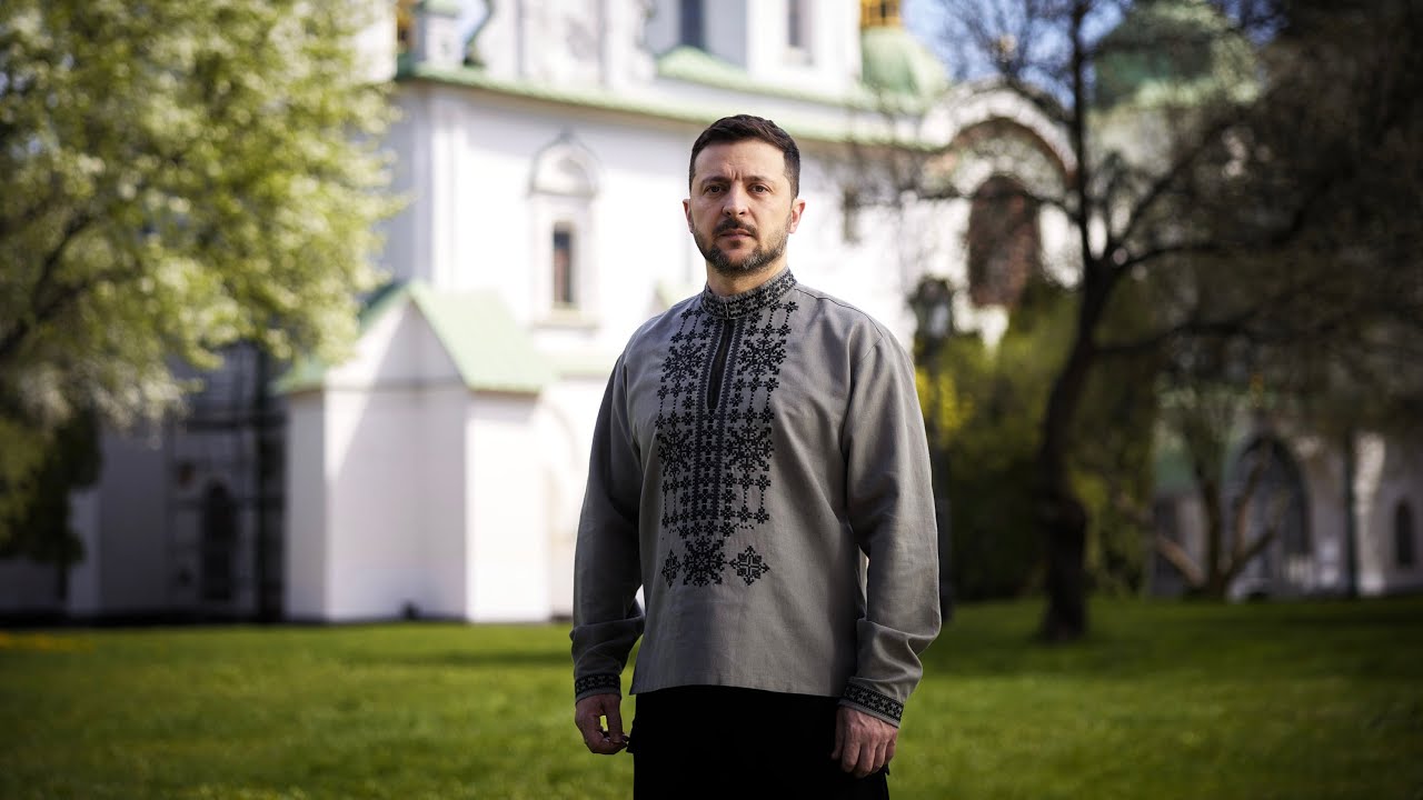 Привітання Президента України Володимира Зеленського з Великоднем