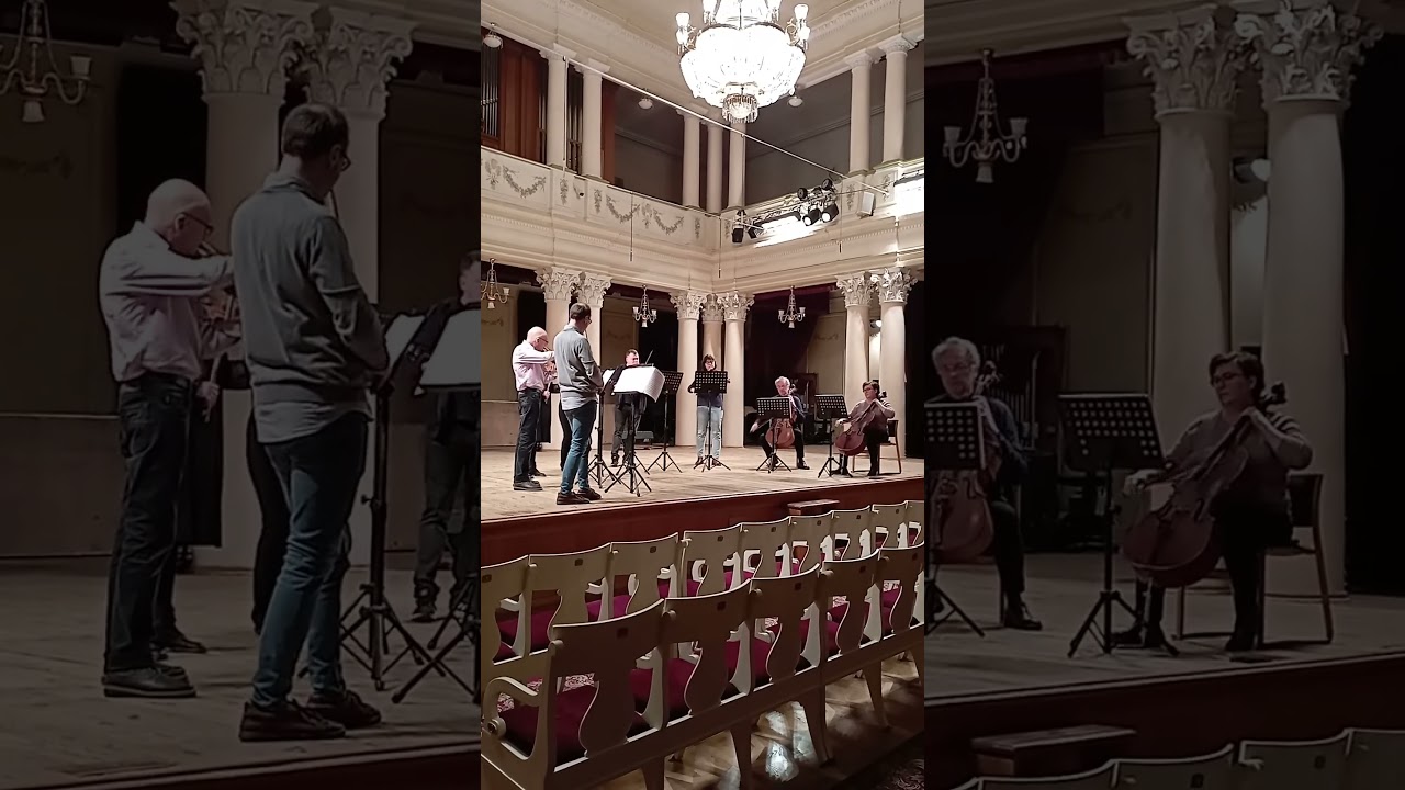 На репетиції в Національній філармонії України #music