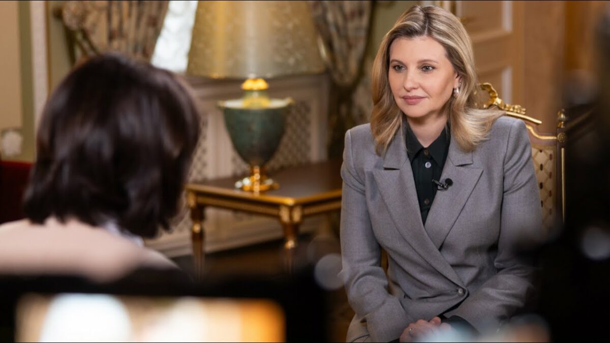 Перша леді України Олена Зеленська дала інтерв’ю авторському проєкту Марічки Падалко
