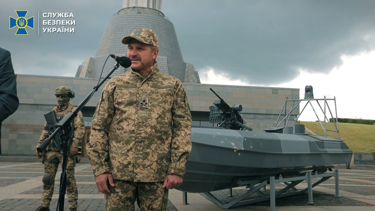 СБУ передала в Музей один із легендарних дронів Sea Baby