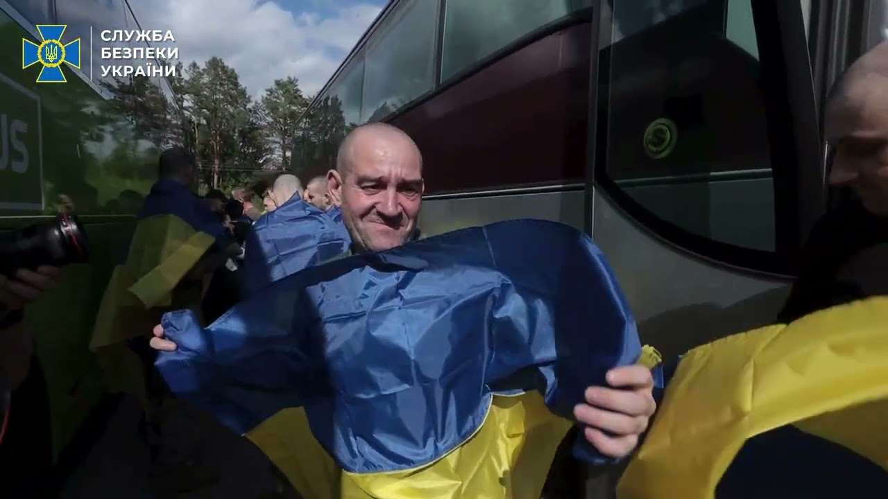 СБУ показала ексклюзивне відео обміну полоненими 26 червня
