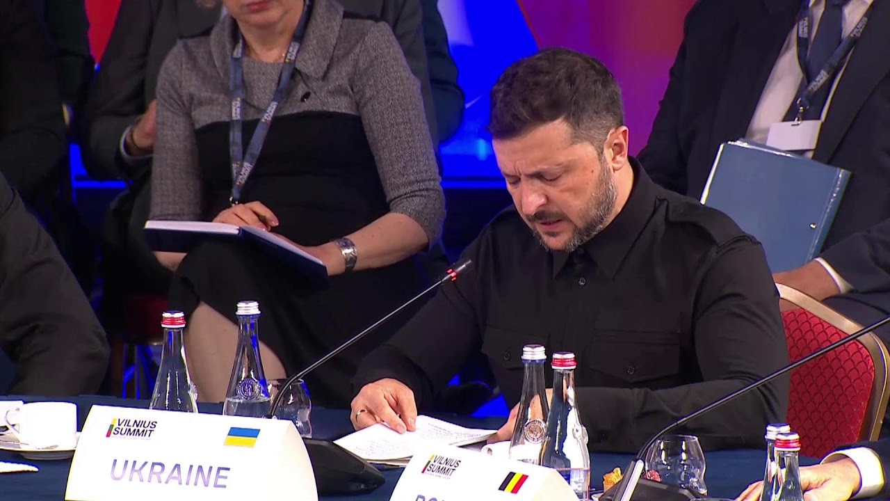 Участь Володимира Зеленського у Вільнюському саміті «Бухарестської дев’ятки» й нордичних країн
