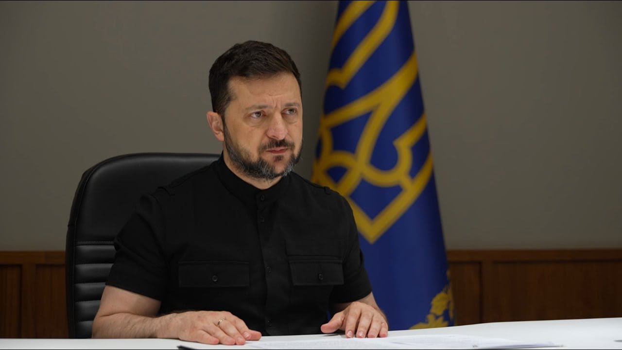 Звернення Президента України Володимира Зеленського до учасників засідання Європейської ради