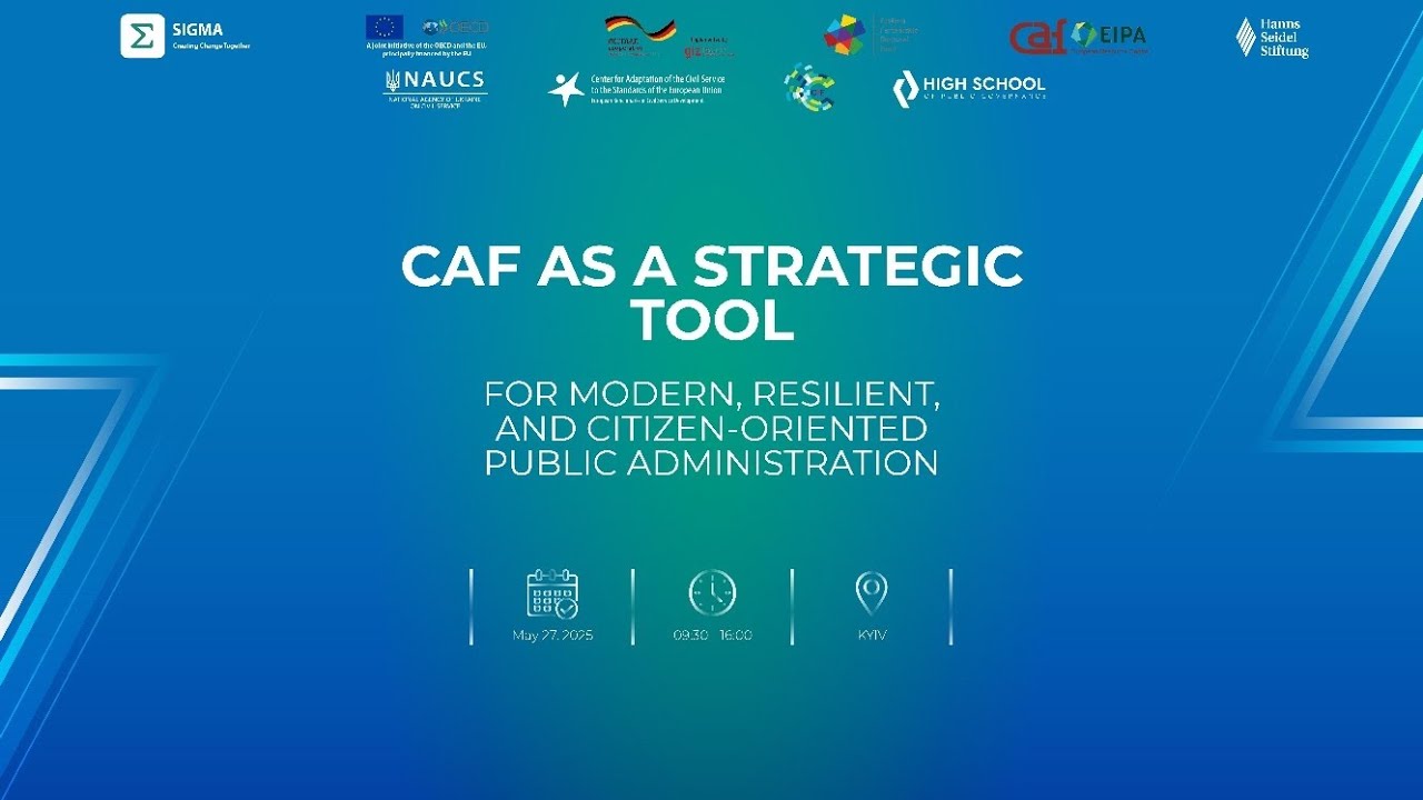 CAF as a Strategic Tool for Modern, Resilient, and Citizen-Oriented Public Administration