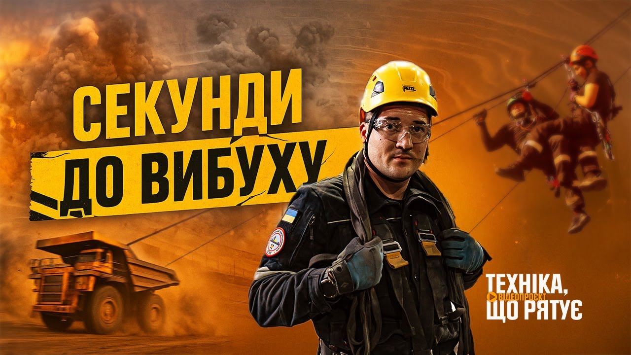 Секунди до вибуху: хроніки гірничорятувальників - "Техніка, що рятує": Кривбас