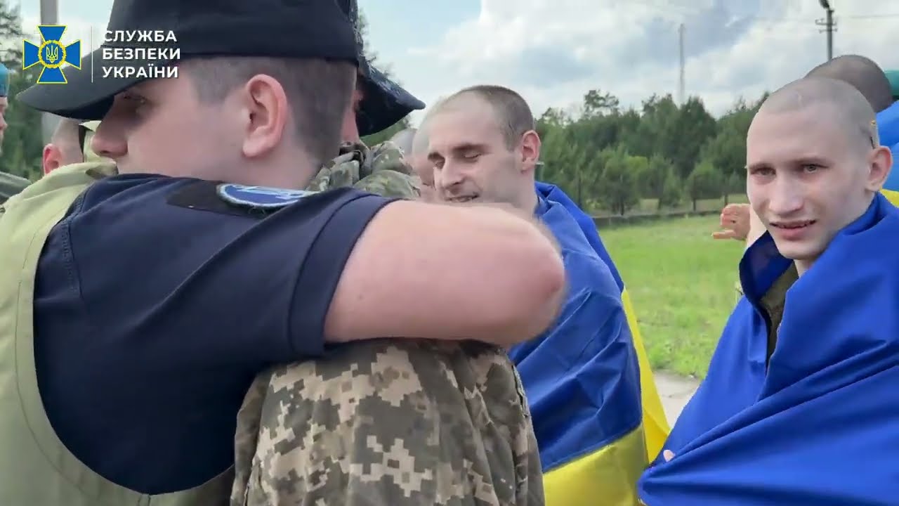 СБУ показала ексклюзивні фото та відео з обміну полонених 9 червня