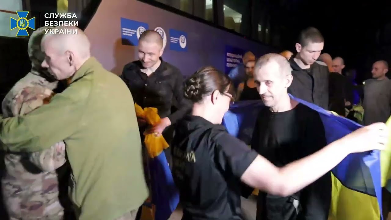 СБУ показала відео з обміну полоненими 23 липня