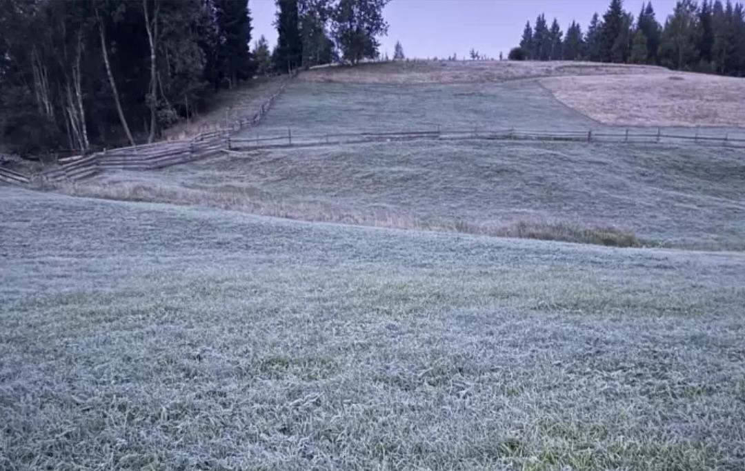 Новини України - На Буковині зафіксували п'ятиградусний мороз