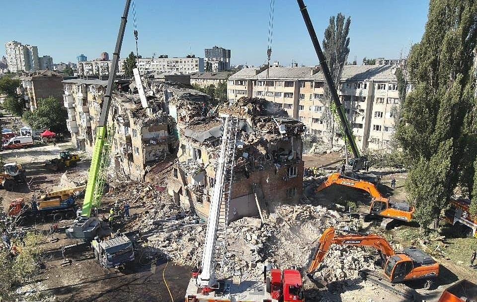 Новини Києва - Удар Росії по Києву: пошукові роботи завершено