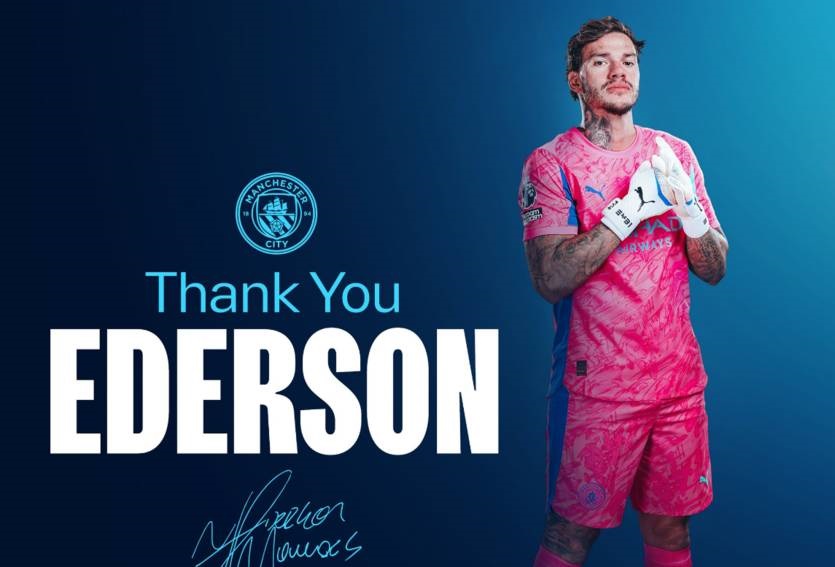 Новини спорту - Едерсон офіційно залишив Манчестер Сіті