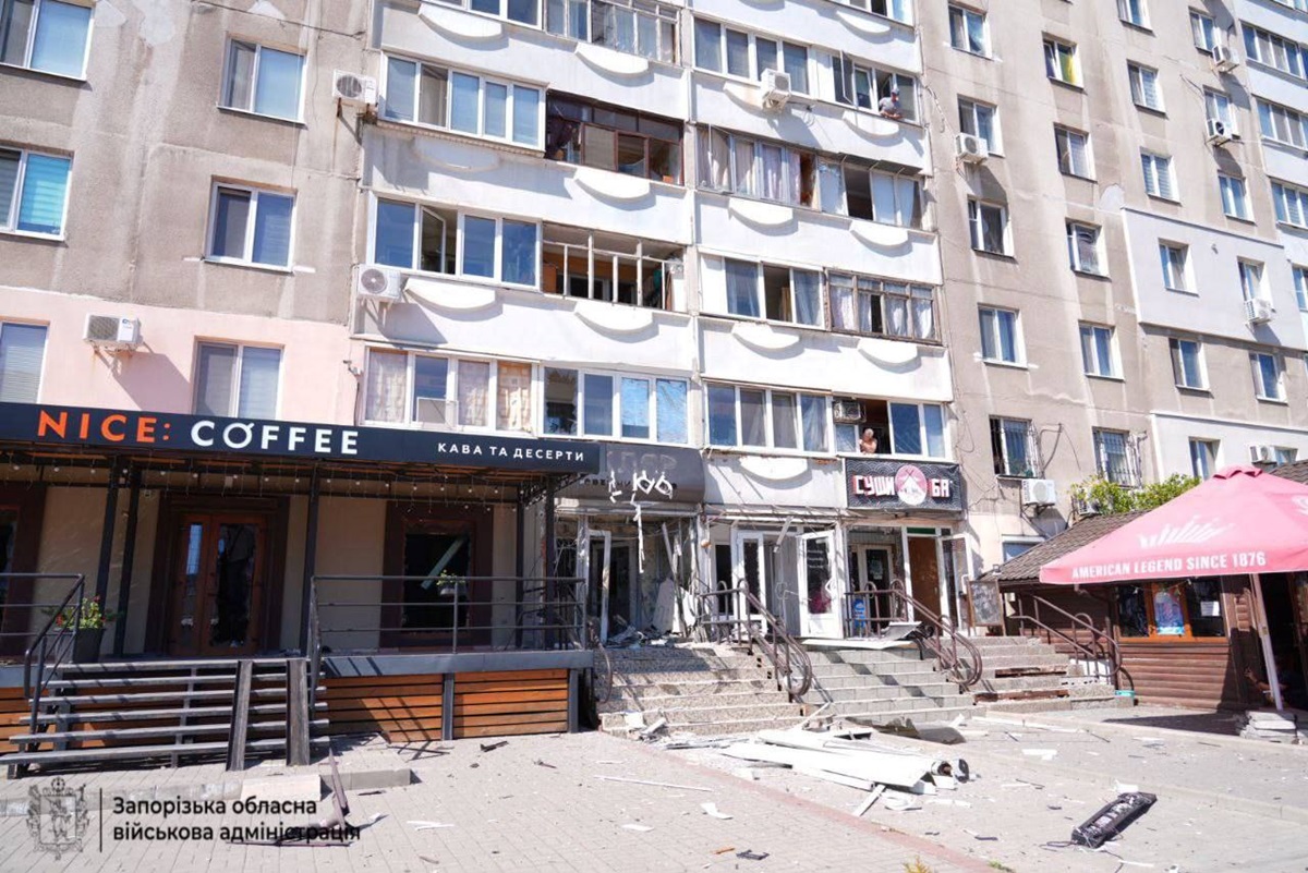 Новини України - Росіяни атакували Запоріжжя: четверо поранених