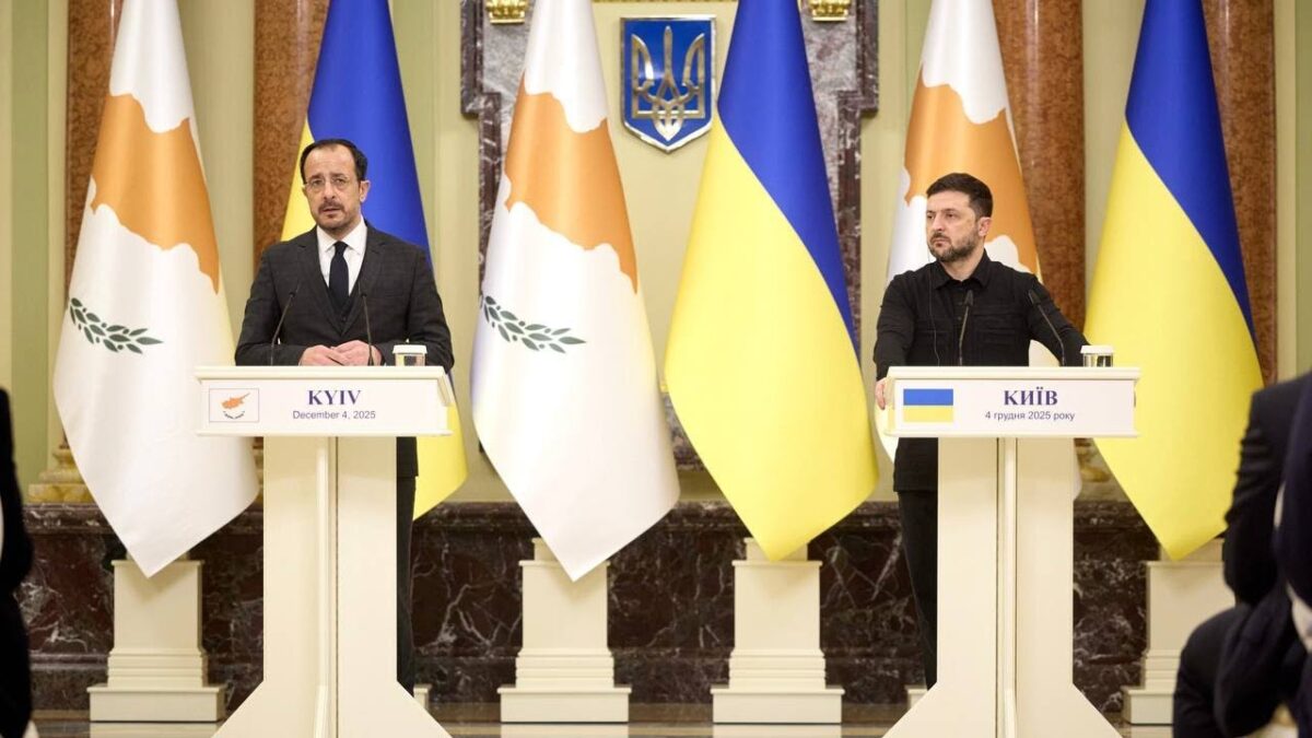 Заяви для медіа Володимира Зеленського і Президента Кіпру Нікоса Христодулідіса