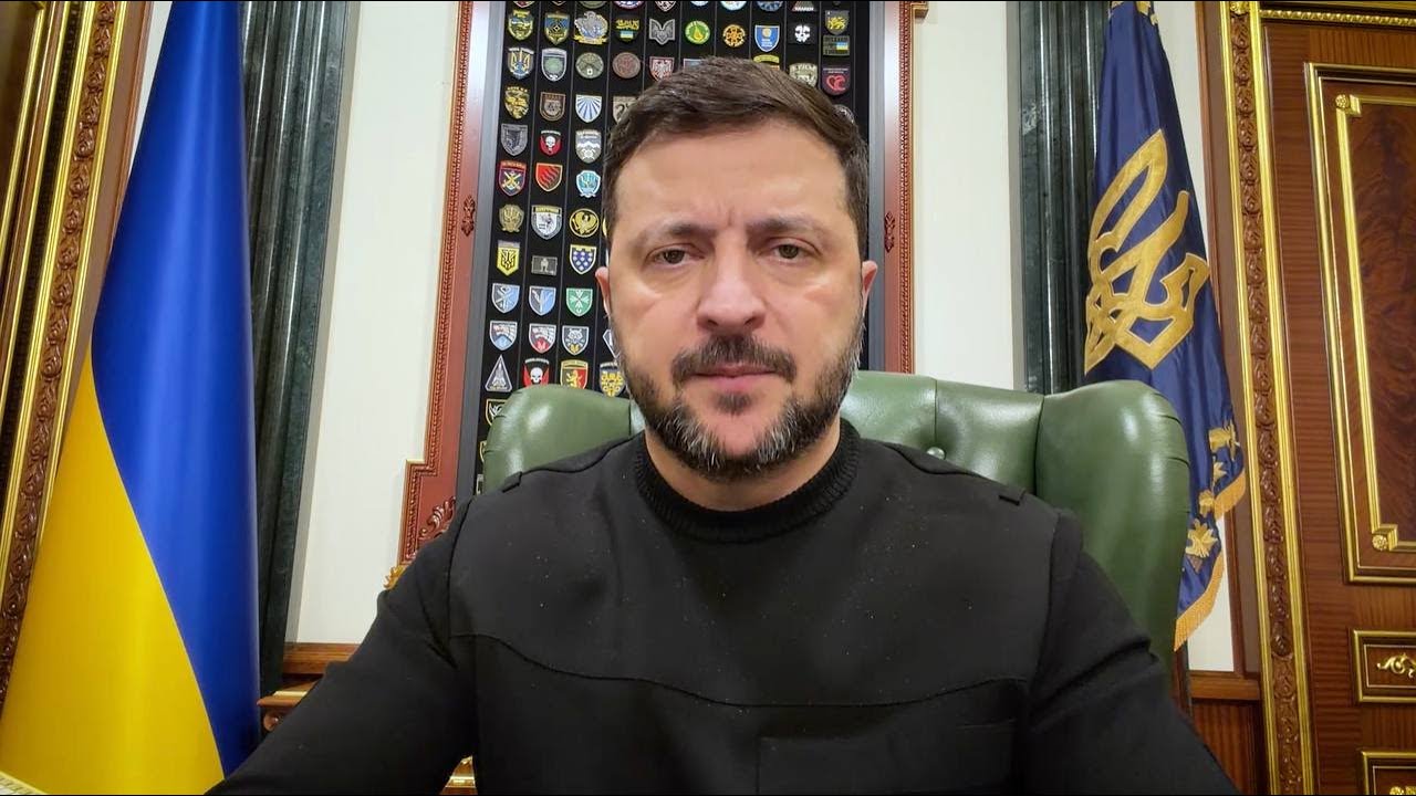 Звернення Володимира Зеленського наприкінці 1416-го дня війни